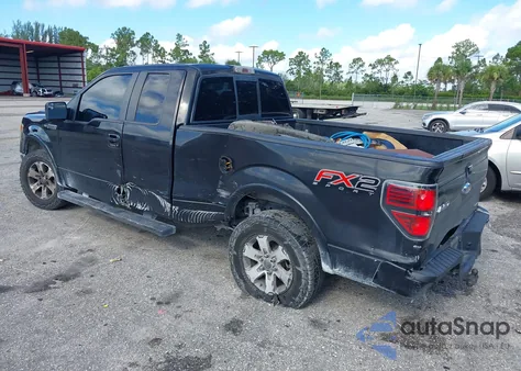 2014 Ford F150 Fx2 из США, поврежденный, VIN 1FTFX1CF8EKF69489